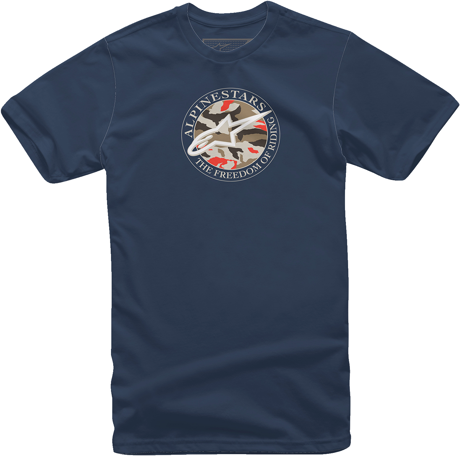 ALPINESTARS Dot Camo T-Shirt - Navy - Large 12137266070L