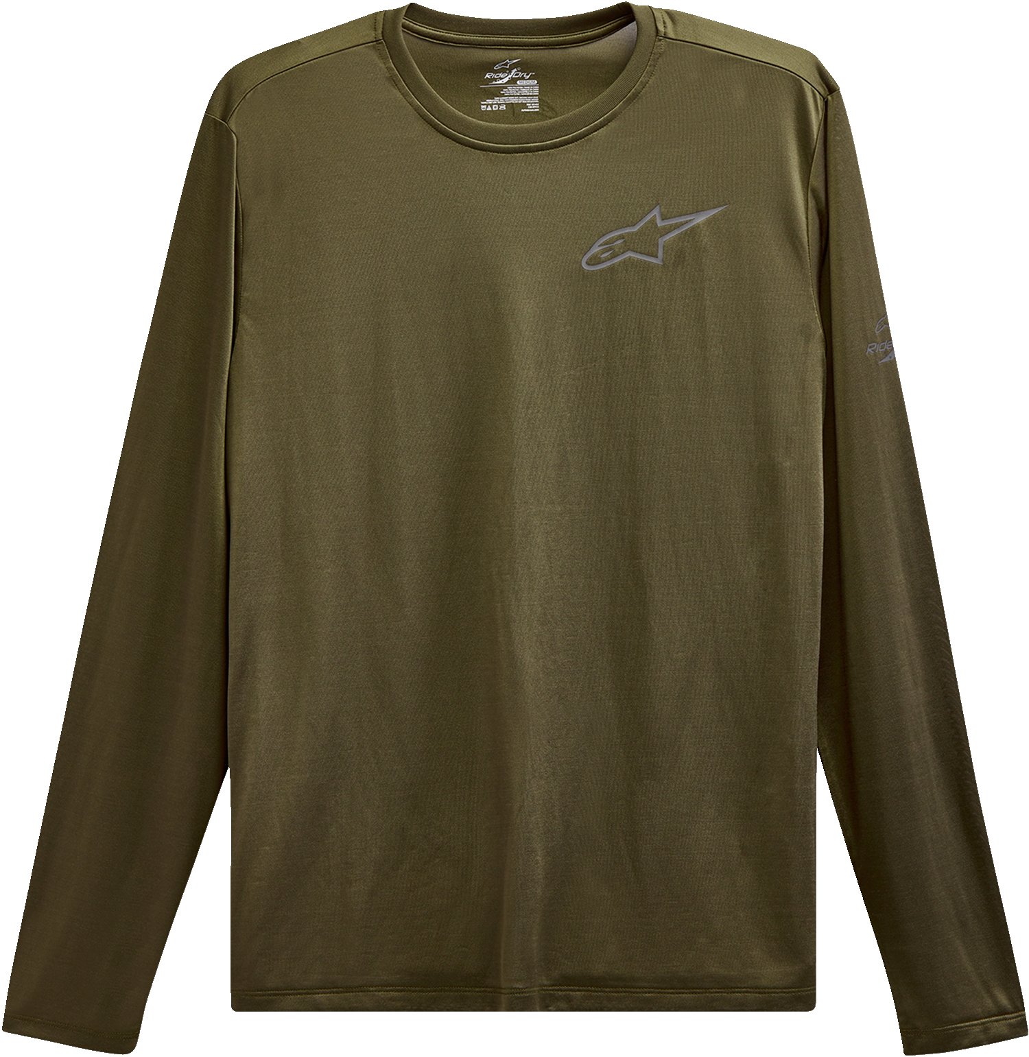 ALPINESTARS Pursue Performance Long-Sleeve T-Shirt - Military Green - Large 123271000690L