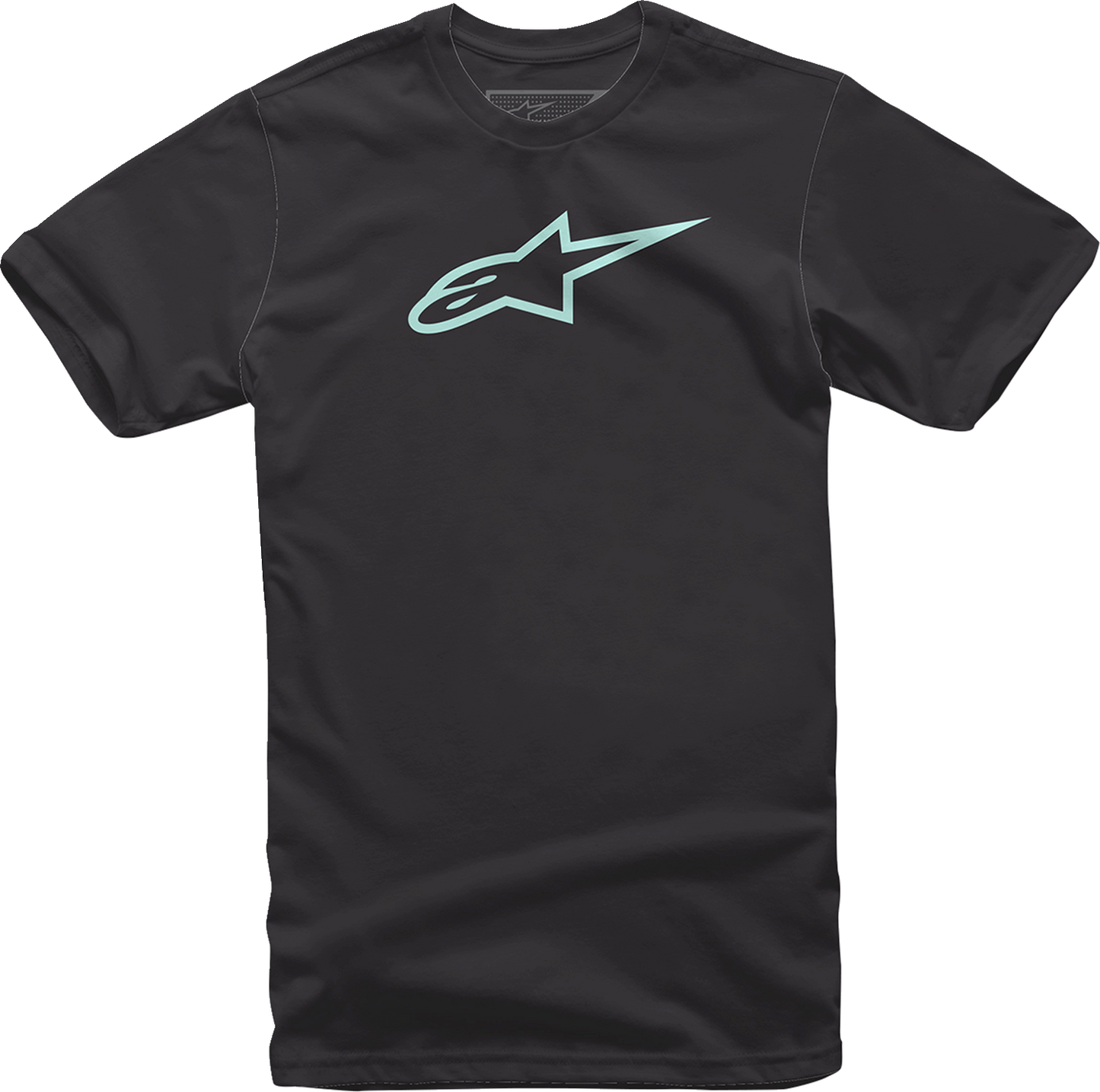 ALPINESTARS Ageless T-Shirt - Black/Mint - Medium 1032720301087M