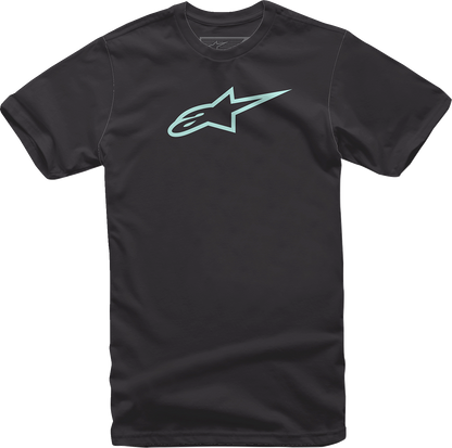 ALPINESTARS Ageless T-Shirt - Black/Mint - Medium 1032720301087M
