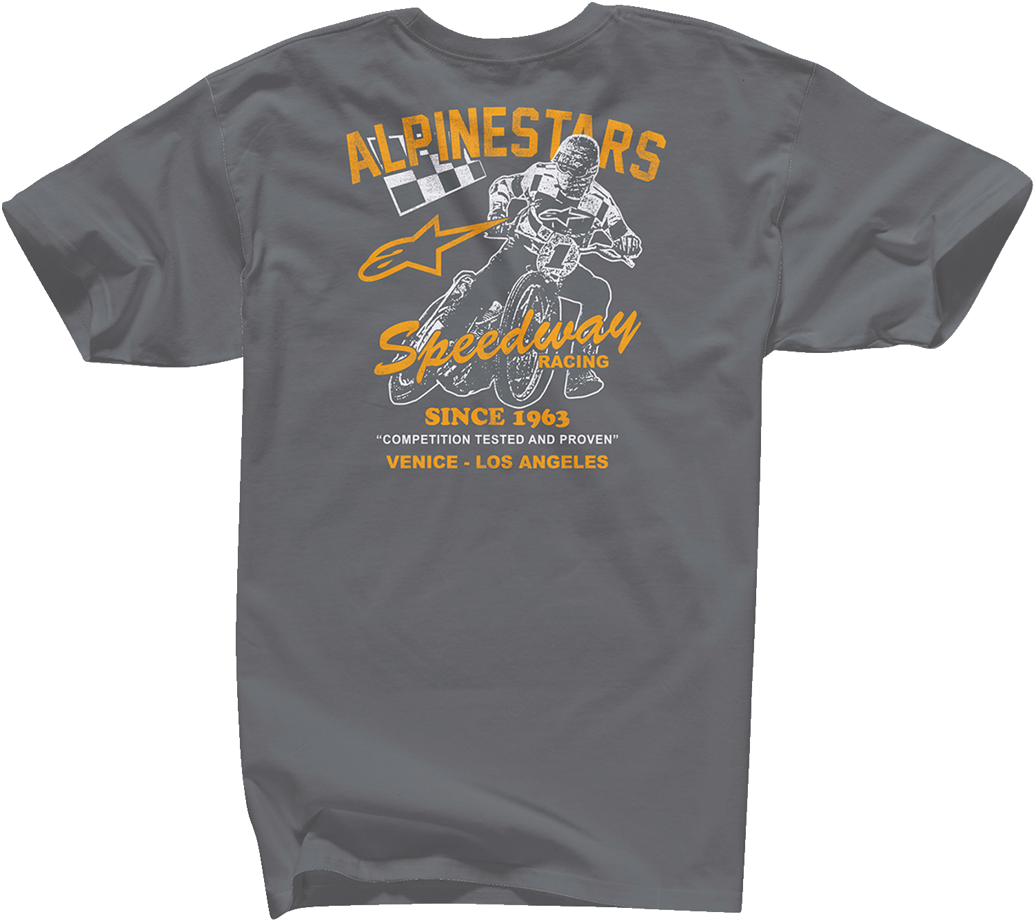 ALPINESTARS Speedway T-Shirt - Charcoal - Medium 12137260018M