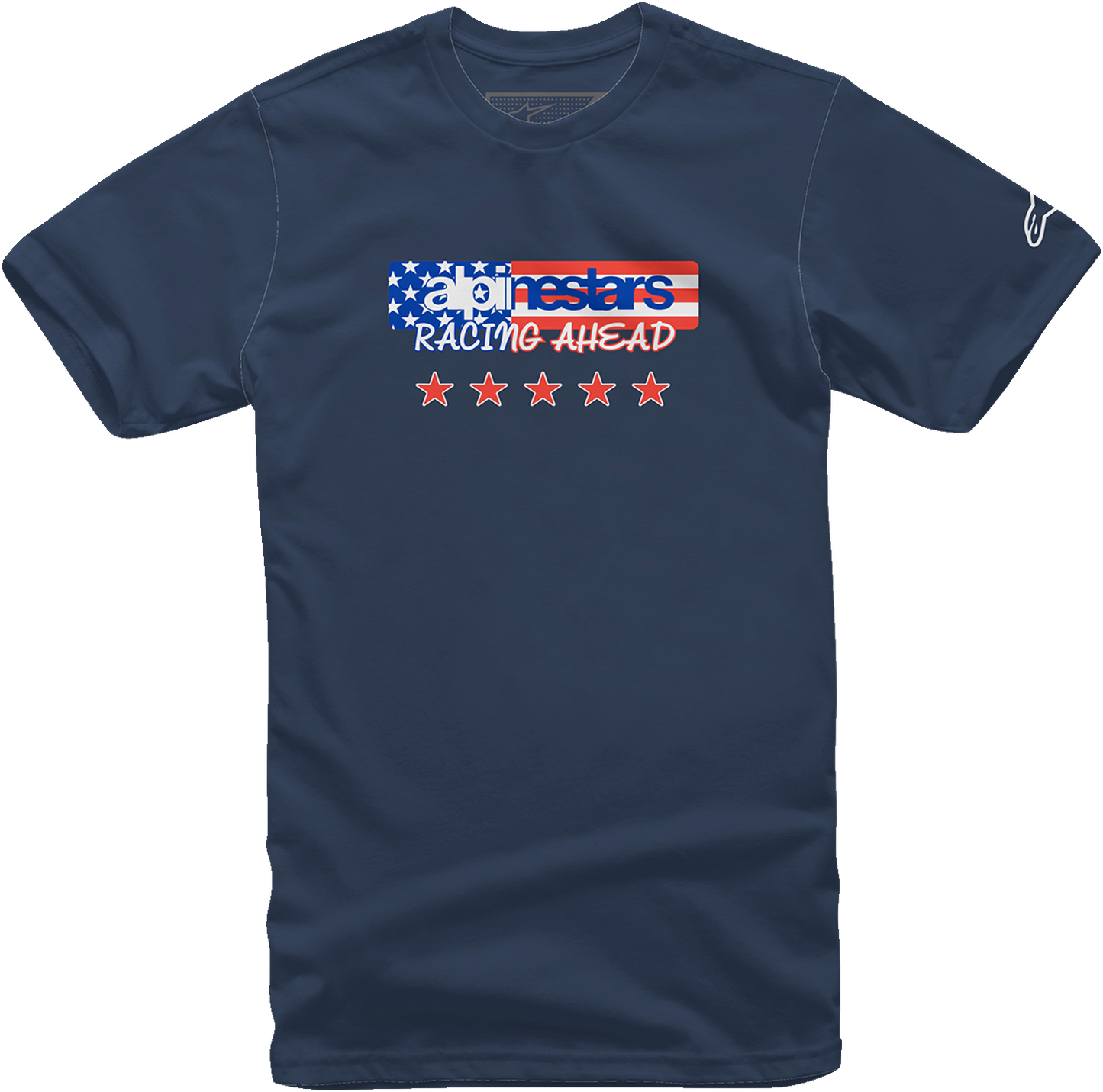 ALPINESTARS USA Again T-Shirt - Navy - XL 12137261070XL
