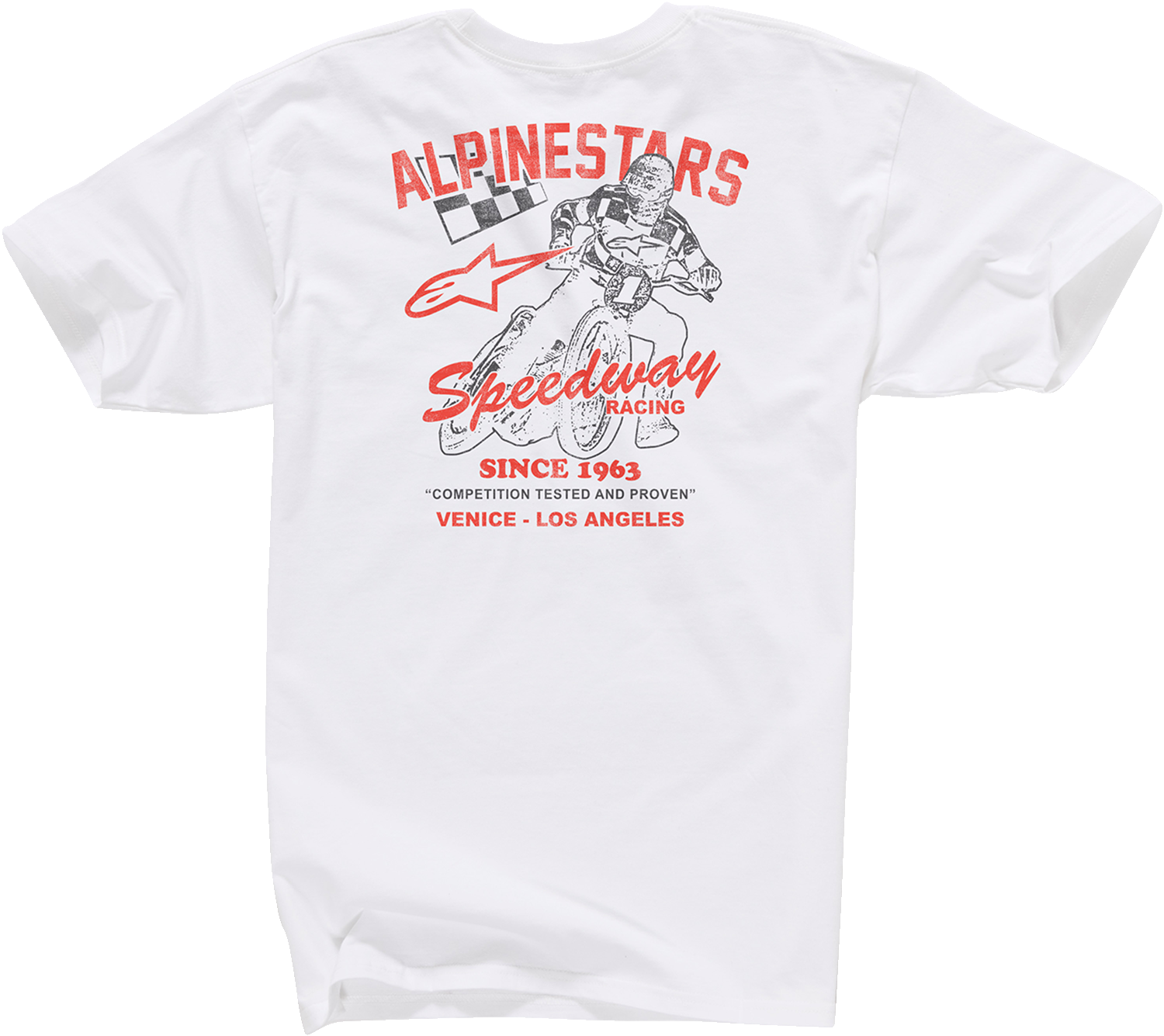 ALPINESTARS Speedway T-Shirt - White - Medium 12137260020M