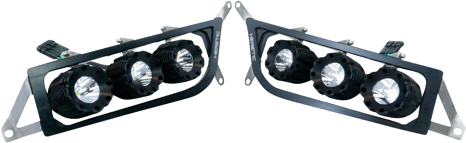 HERETIC Headlight - Polaris 60009