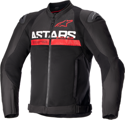 ALPINESTARS SMX Air Jacket - Black/Bright Red - 4XL 3306523-1303-4X