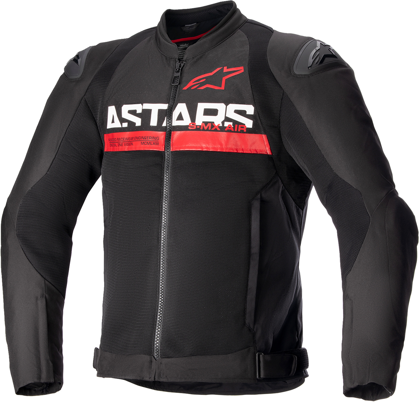 ALPINESTARS SMX Air Jacket - Black/Bright Red - 2XL 3306523-1303-2X