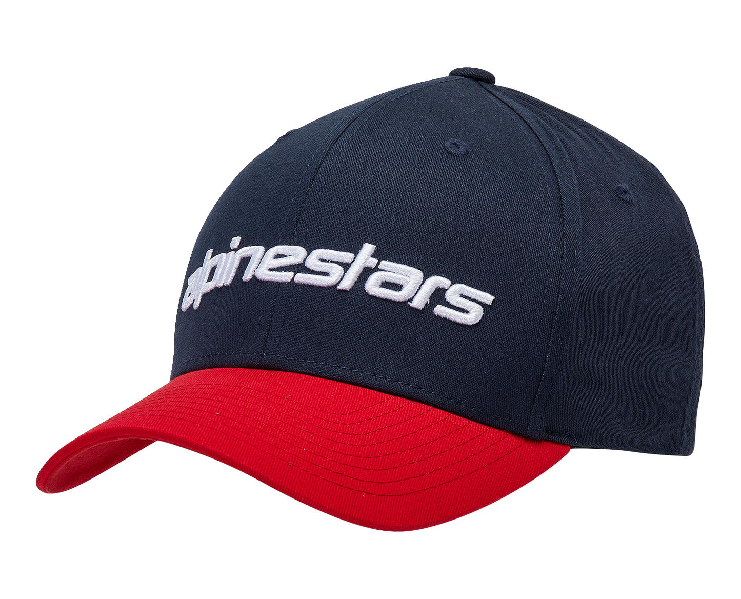 ALPINESTARS Linear Hat - Navy/Red - Small/ Medium 1230810057030SM