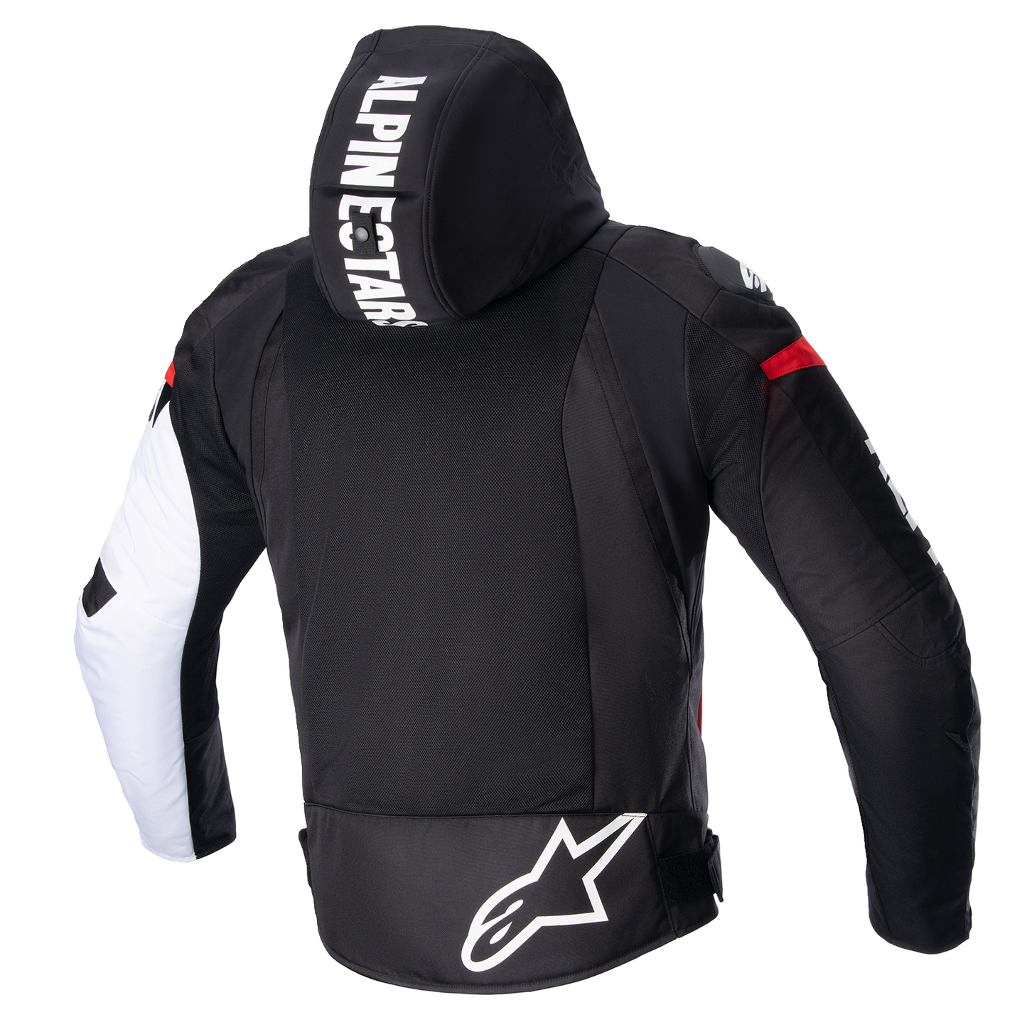 ALPINESTARS Zaca Air Jacket - Black/White/Red Fluo - Large 3306423-1231-L