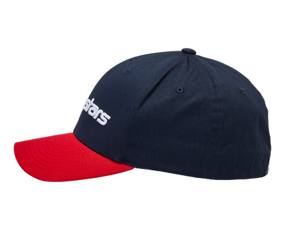 ALPINESTARS Linear Hat - Navy/Red - L/XL 1230810057030LX