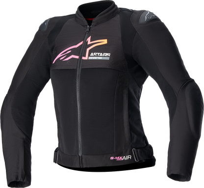 ALPINESTARS Stella SMX Air Jacket - Black/Yellow/Pink - Large 3316523-1439-L