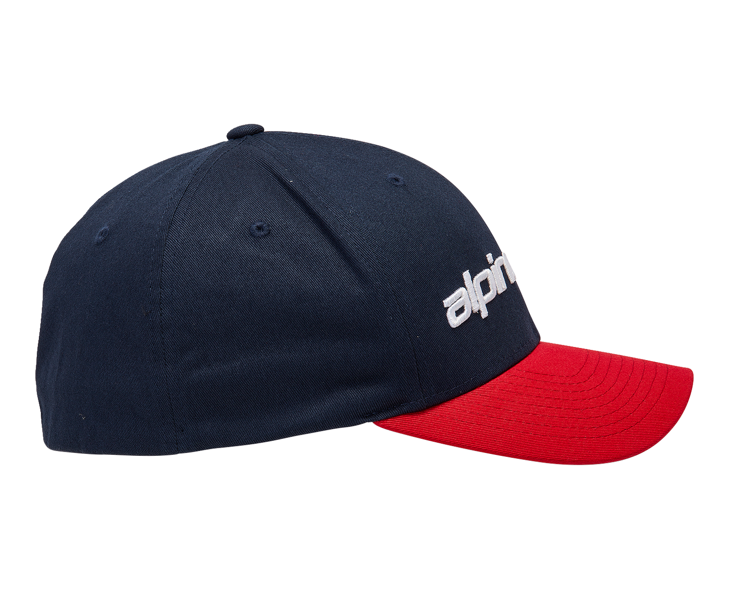 ALPINESTARS Linear Hat - Navy/Red - Small/ Medium 1230810057030SM