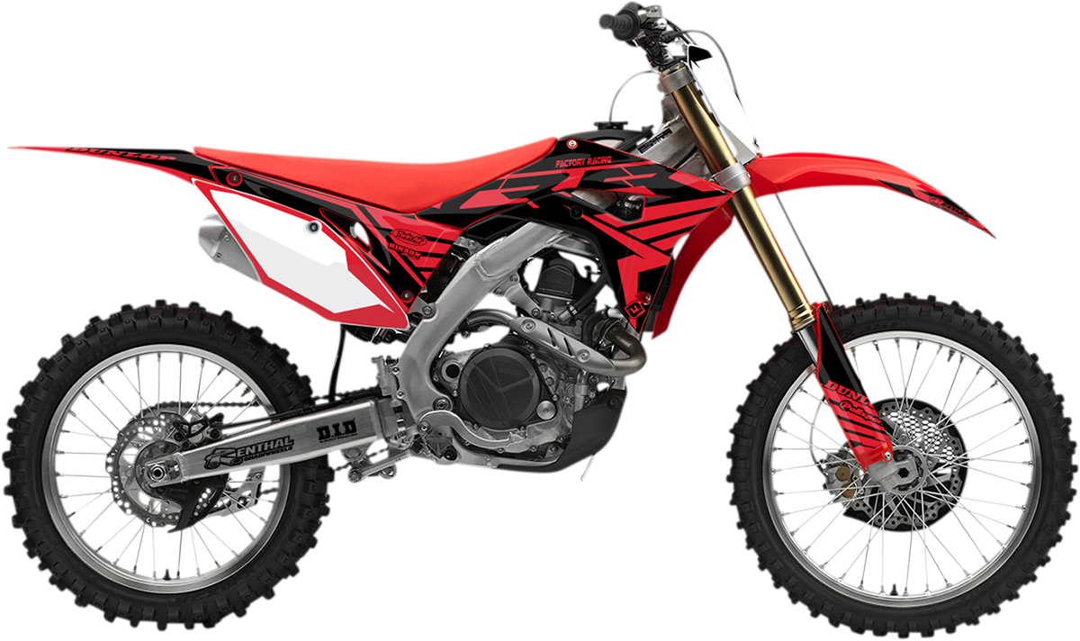 FLU DESIGNS INC. PTS 6 Graphic Kit - CRF 450X 11155
