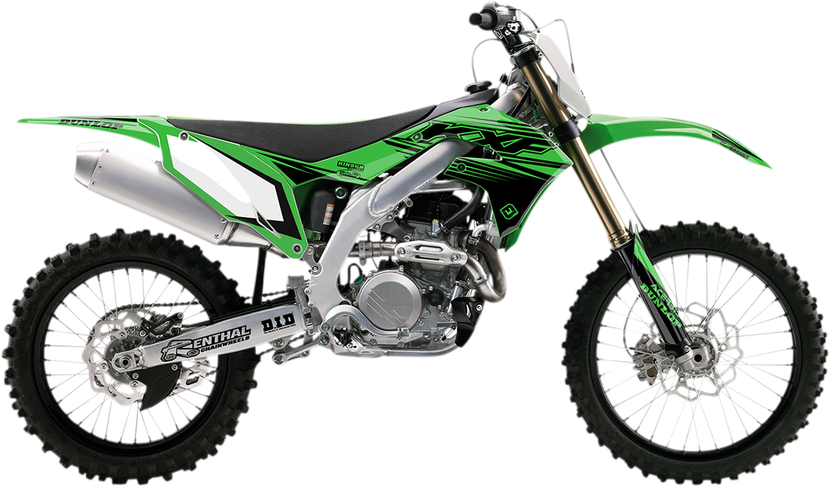FLU DESIGNS INC. PTS 6 Graphic Kit - KX 125/250 21130