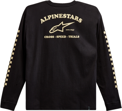 ALPINESTARS Sunday Long-Sleeve T-Shirt - Black - Large 12137184010L