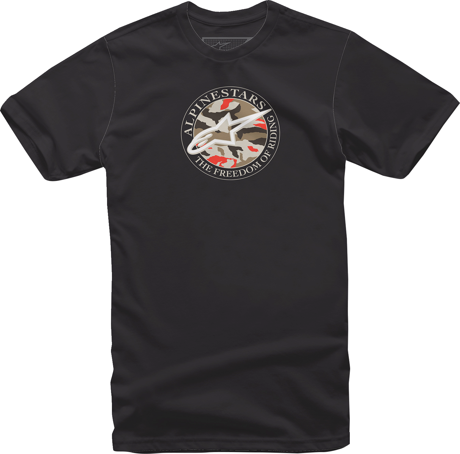 ALPINESTARS Dot Camo T-Shirt - Black - Large 12137266010L