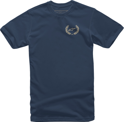 ALPINESTARS Wreath T-Shirt - Navy - Large 12137258070L