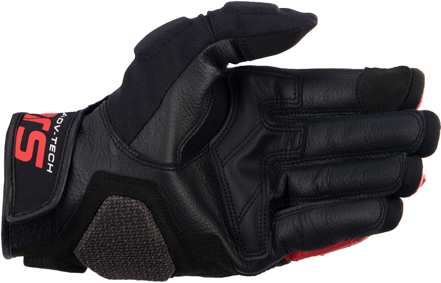 ALPINESTARS Halo Gloves - Black/White/Bright Red - 2XL 3504822-1304-2X