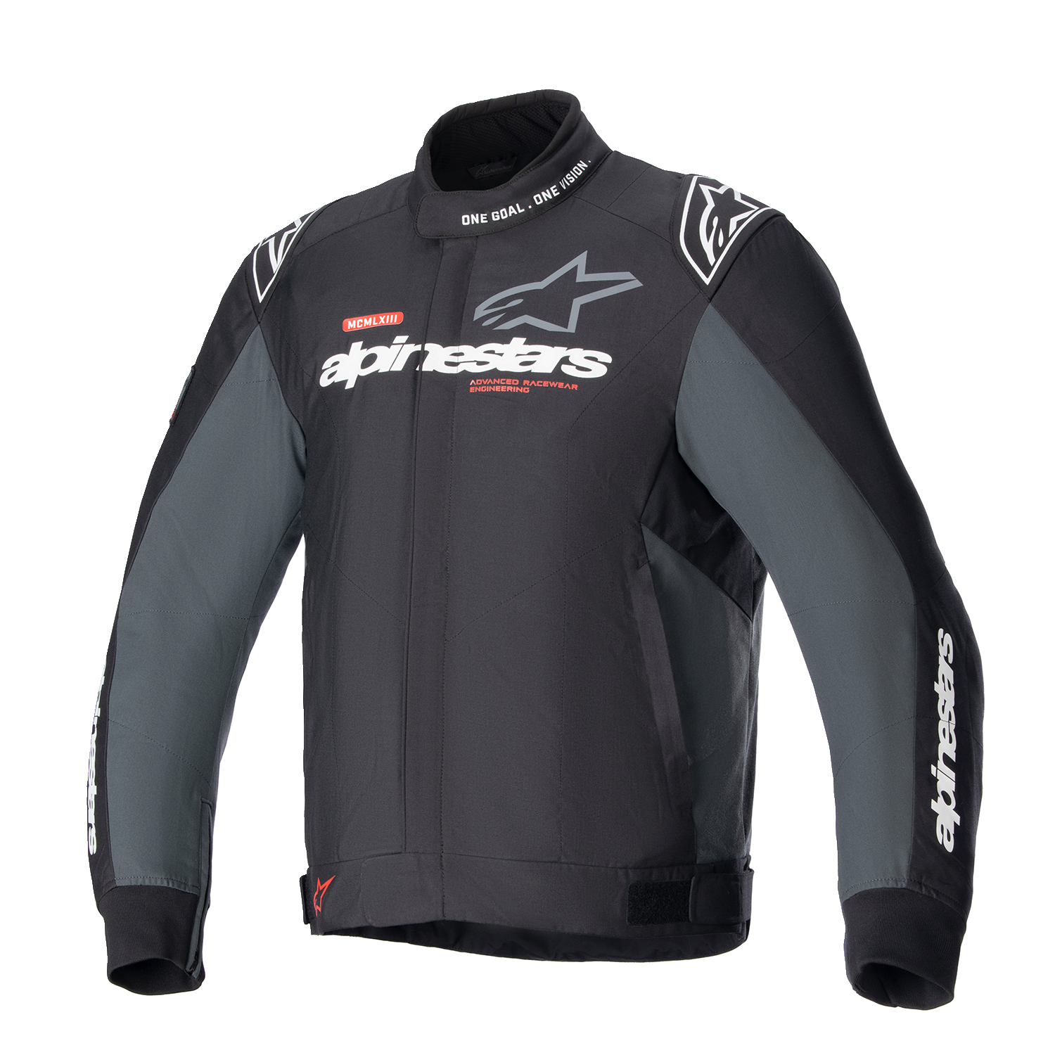 ALPINESTARS Monza Sport Jacket - Black/Tar Gray - Small 3306723-1169-S
