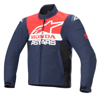 ALPINESTARS Honda SMX Waterproof Jacket - Blue/Black/Red - XL 3206223-7163-XL
