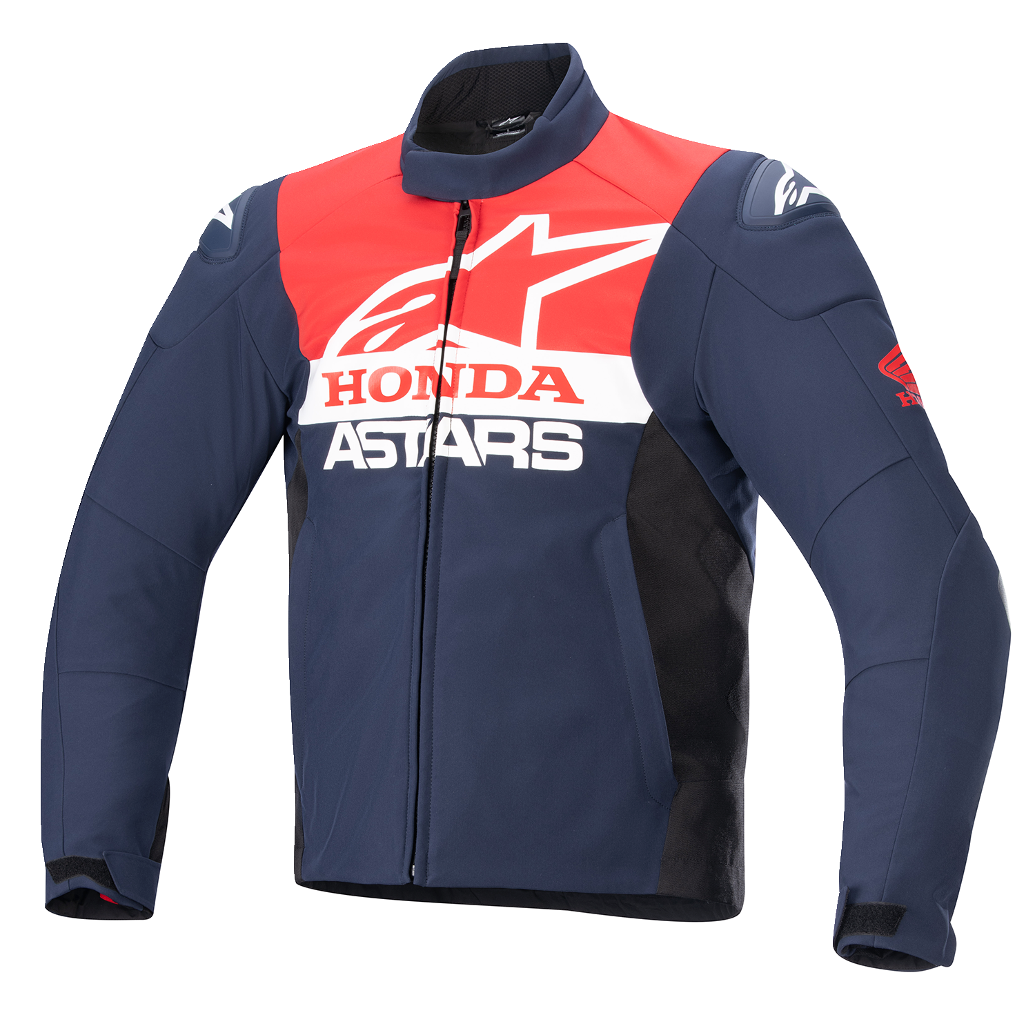 ALPINESTARS Honda SMX Waterproof Jacket - Blue/Black/Red - Large 3206223-7163-L