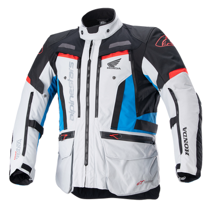 ALPINESTARS Honda Bogotà Pro Drystar® Jacket - Gray/Black/Red/Blue - Small 3206723-9173-S