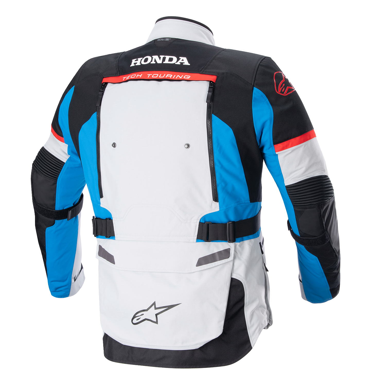 ALPINESTARS Honda Bogotà Pro Drystar® Jacket - Gray/Black/Red/Blue - Small 3206723-9173-S