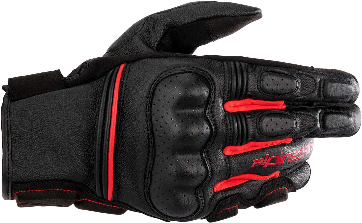 ALPINESTARS Phenom Gloves - Black/Bright Red - Medium 3501723-1303-M