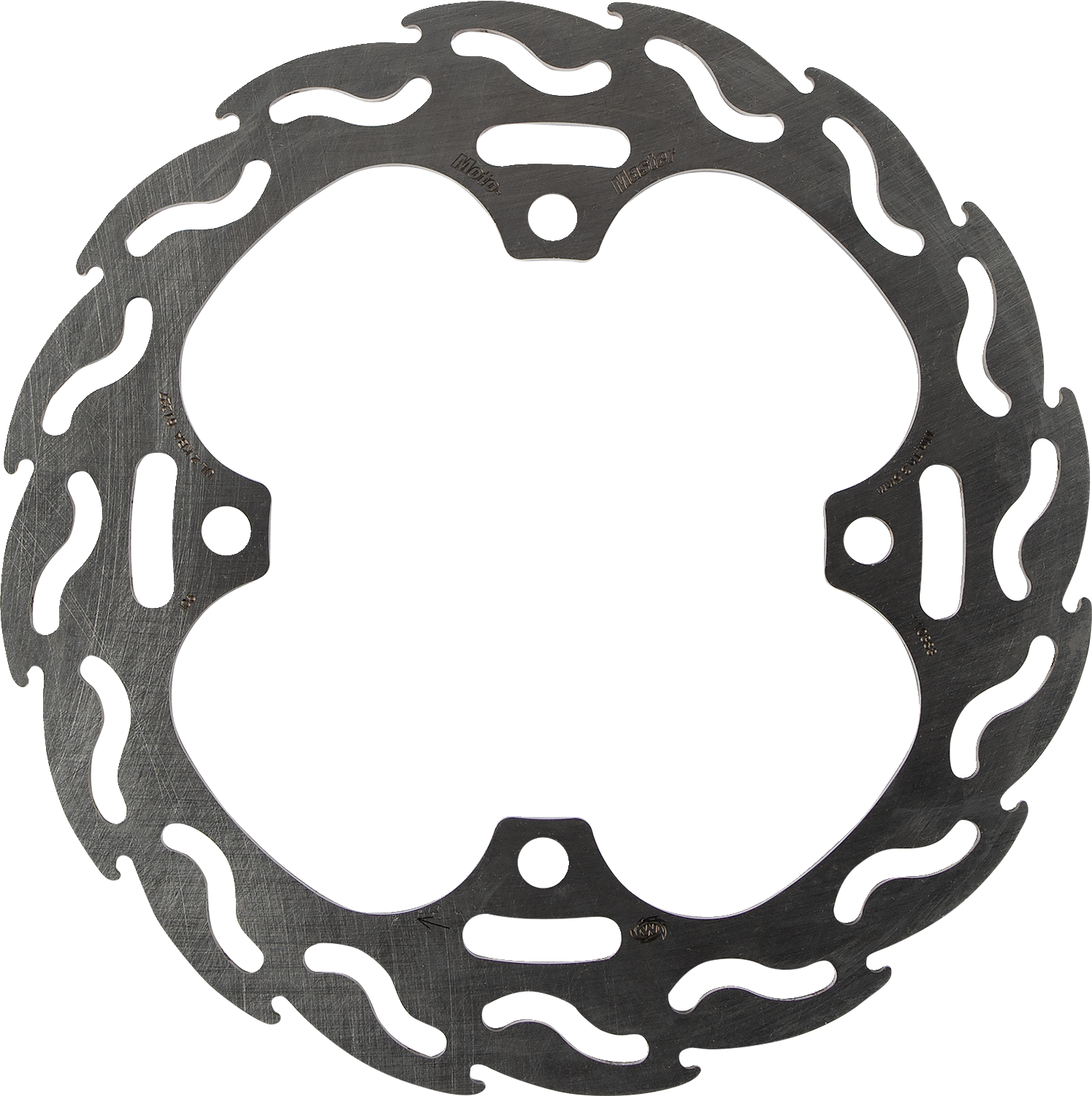 MOTO-MASTER Brake Rotor - Rear - Flame 110383-PU