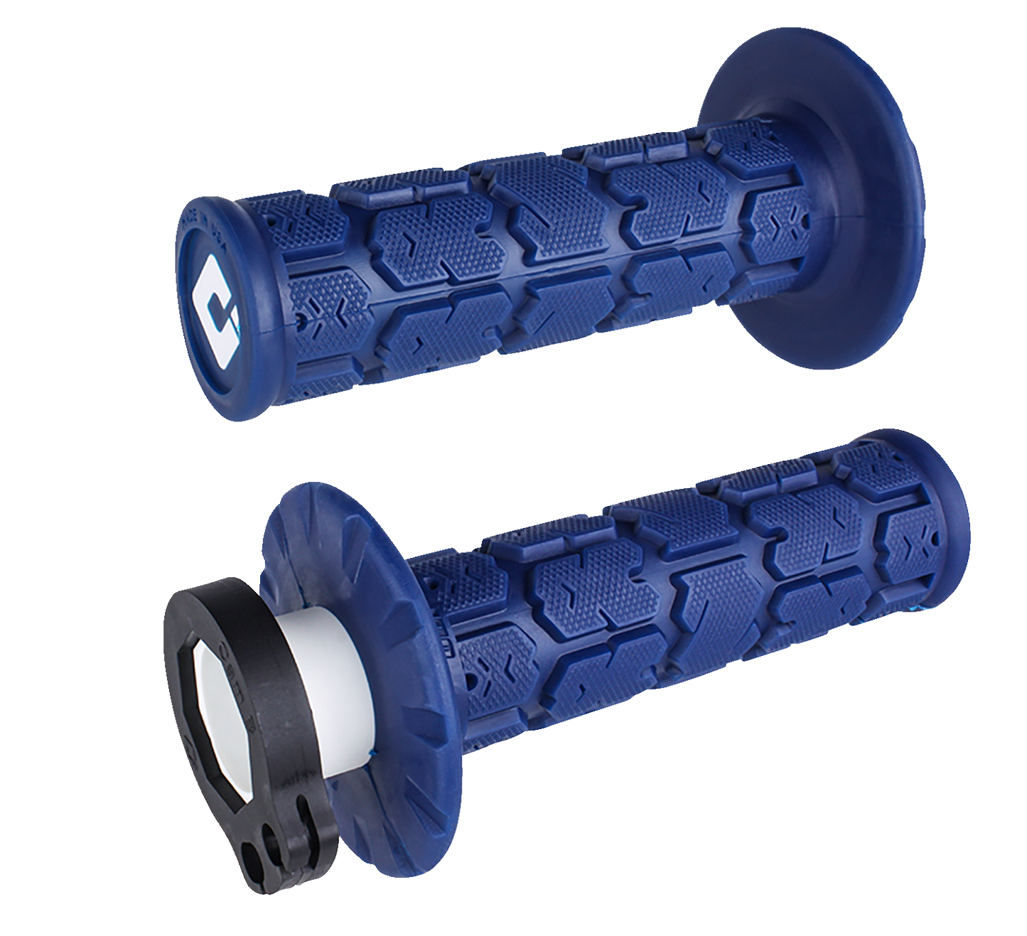 ODI V2 Rogue Lock-On Grips - Dark Blue H36RGDU