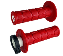 ODI V2 Rogue Lock-On Grips - Dark Red H36RGDR