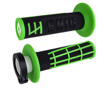 ODI EMIG 2.0 Lock-On Grips - Black/Green H36E2BN