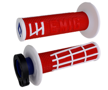 ODI EMIG 2.0 Lock-On Grips - Red/White H36E2RW