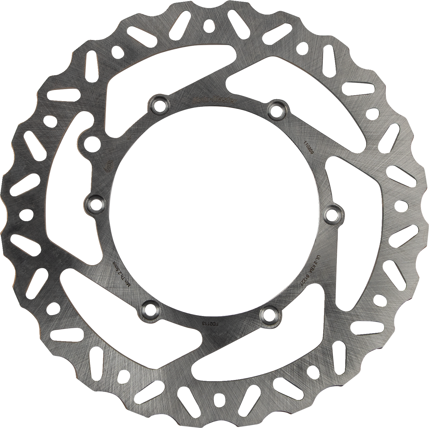 MOTO-MASTER Brake Rotor - Front - Nitro 110359-PU