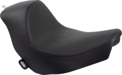 DRAG SPECIALTIES SEATS Solo Seat - Black - Smooth - FL/FX '18-'23 0802-1512