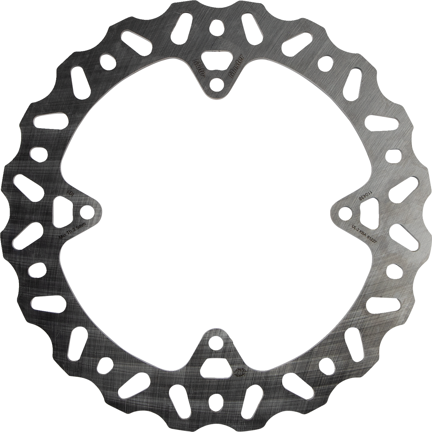 MOTO-MASTER Brake Rotor - Rear - Nitro 110438-PU