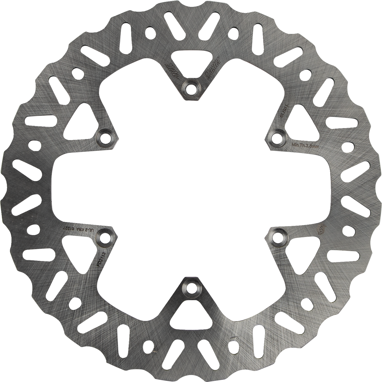 MOTO-MASTER Brake Rotor - Rear - Nitro 110719-PU