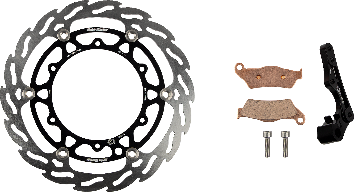 MOTO-MASTER Brake Rotor Kit - Flame Series - 270mm 310022-PU