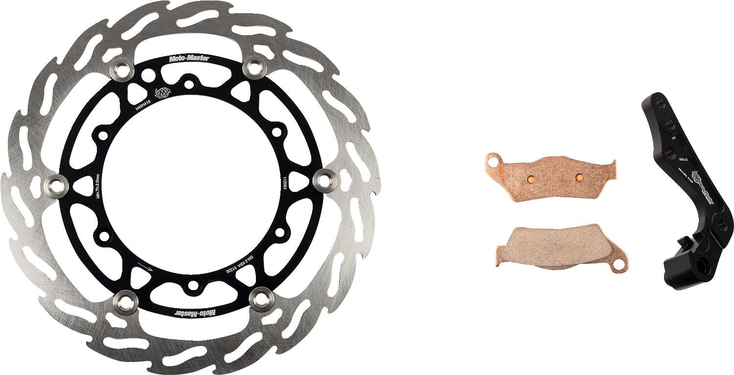 MOTO-MASTER Brake Rotor Kit - Flame Series - 270mm 310023-PU