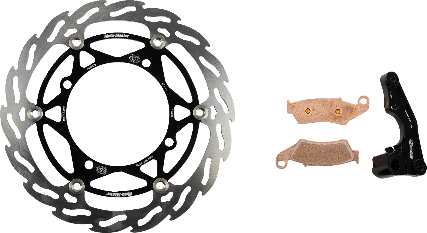MOTO-MASTER Brake Rotor Kit - Flame Series - 270mm 310024-PU