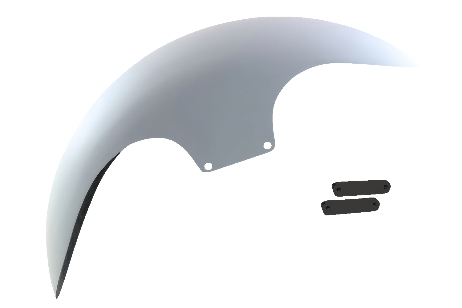 PAUL YAFFE BAGGER NATION Cafe Front Fender - 19" - Black Adaptors PYO:CAFE-19-14L-B-C