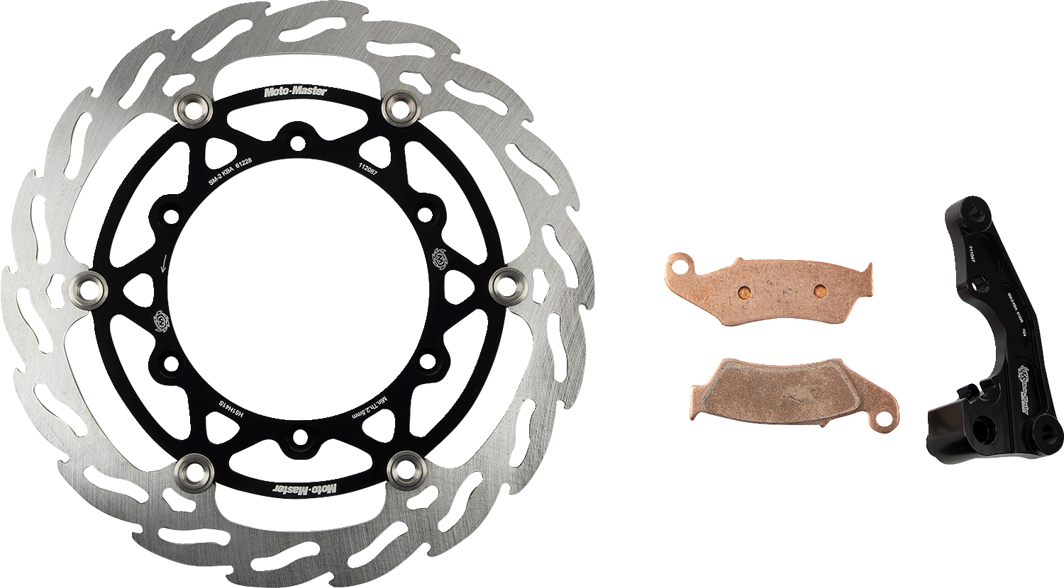 MOTO-MASTER Brake Rotor Kit - Flame Series - 270mm 310033-PU