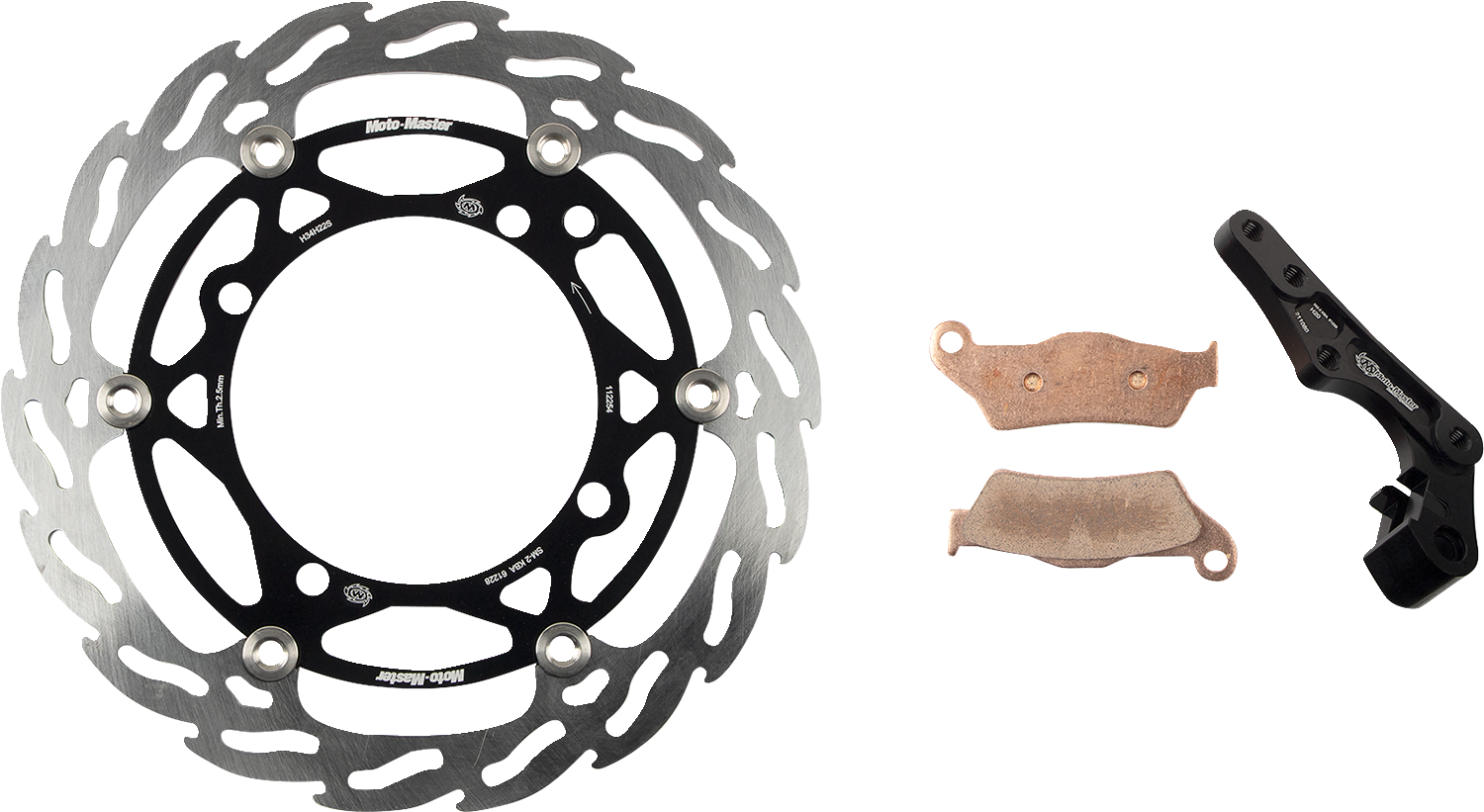 MOTO-MASTER Brake Rotor Kit - Flame Series - 270mm 310036-PU