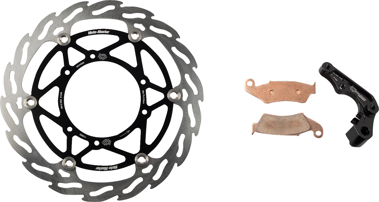 MOTO-MASTER Brake Rotor Kit - Flame Series - 270mm 310034-PU