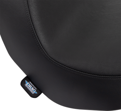 DRAG SPECIALTIES SEATS Solo Seat - Black - Smooth - FL/FX '18-'23 0802-1512