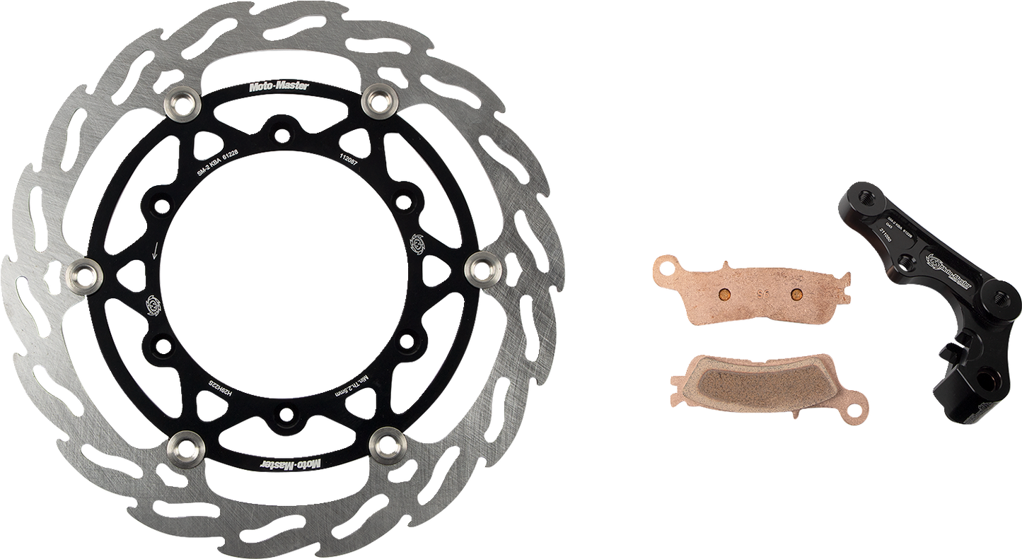 MOTO-MASTER Brake Rotor Kit - Flame Series - 270mm 310045-PU