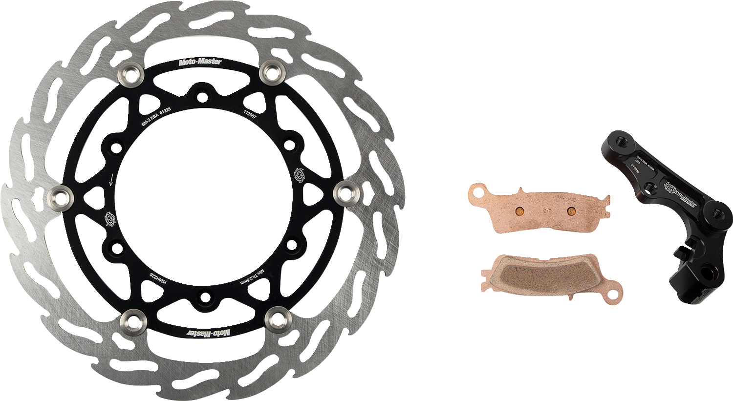 MOTO-MASTER Brake Rotor Kit - Flame Series - 270mm 310045-PU