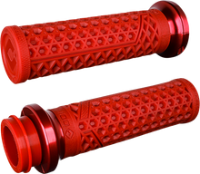 ODI Vans Harley Davidson Grips - TBW - Red/Red V31VHTWDR-R