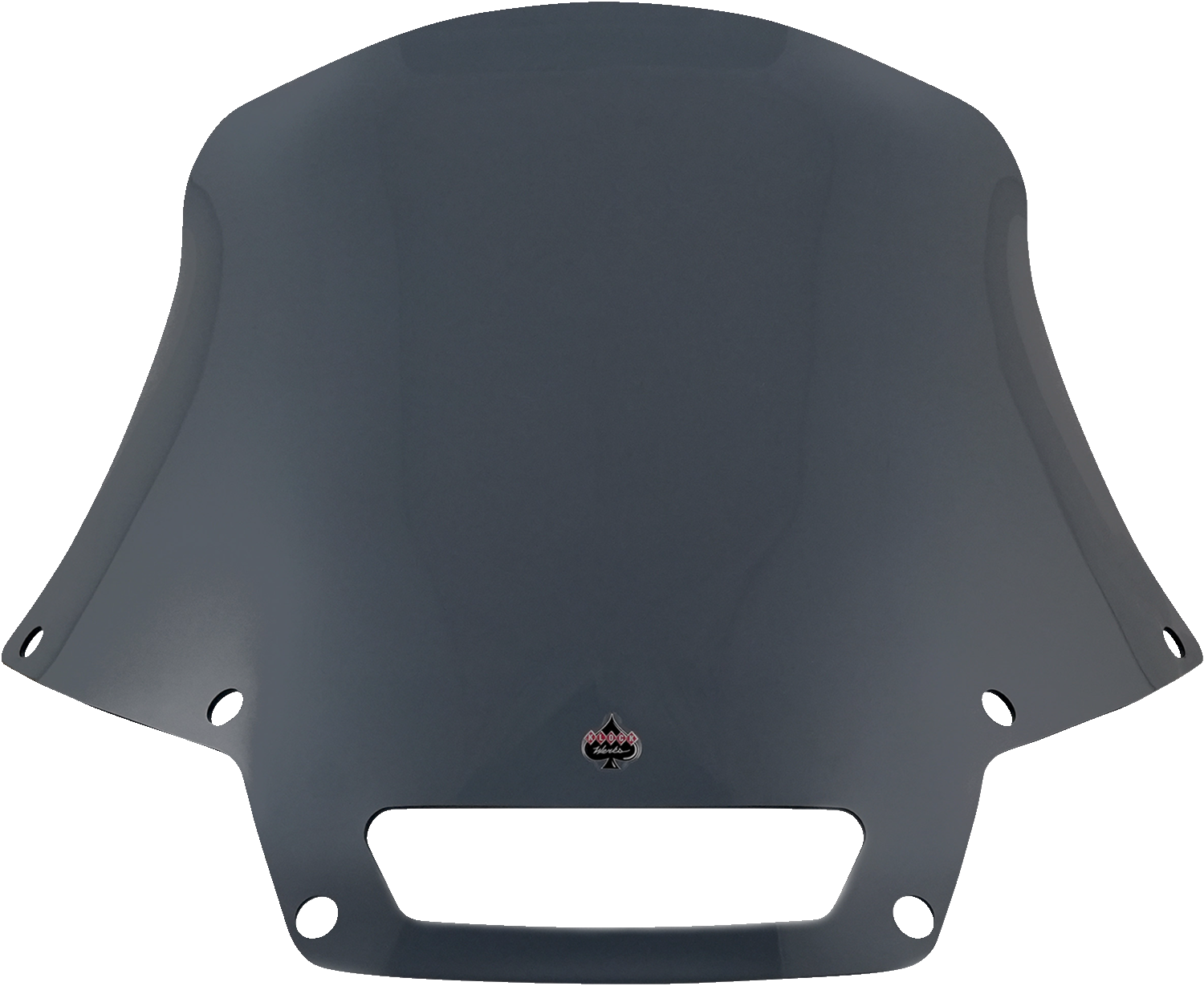 KLOCK WERKS Flare™ Windshield - 10" - Dark Smoke - FXLRST KWW-02-0611-DS