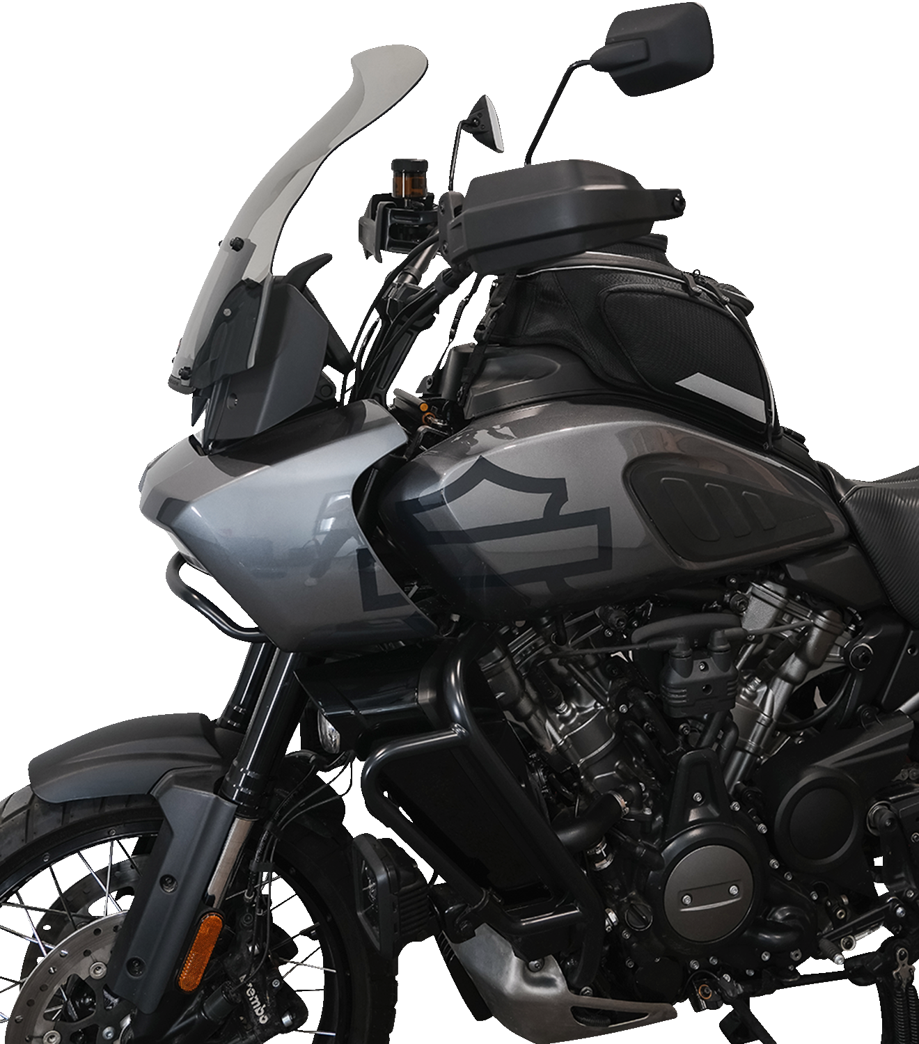 KLOCK WERKS Flare™ Windshield - 15-1/2" - Tint - Pan America KWW-03-0001-T