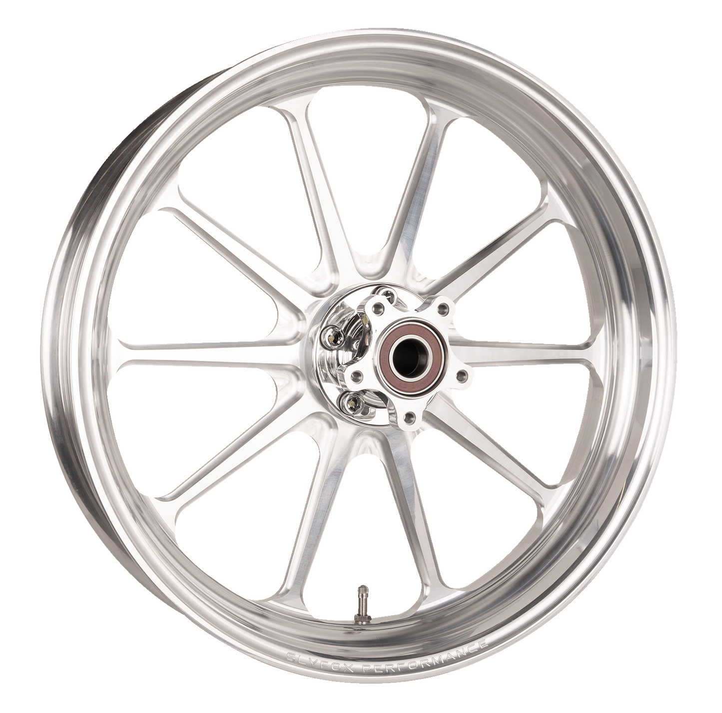 SLYFOX Wheel - Track Pro - Front - Dual Disc/without ABS - Machined - 19x3 12027905RSLYAPM